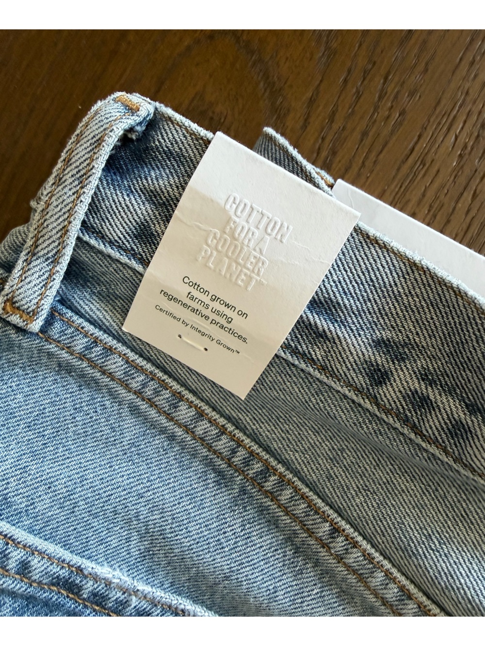 AGOLDE 90 Crop Mid Rise Loose Straight Jeans Force - 28 - Picture 10 of 10